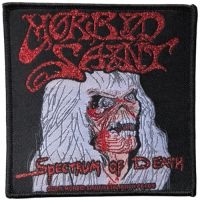 Morbid Saint - Patch Spectrum Of Death (8,9 X 8,7 in der Gruppe MERCHANDISE / Accessoarer / Hårdrock bei Bengans Skivbutik AB (5538889)