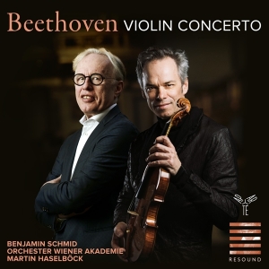 Benjamin Schmid & Orchester Wiener Akademie & Martin Haselbock - Beethoven: Violin Concerto Op. 61 / Andante Cantabile (Orch. Franz Liszt) in der Gruppe CD bei Bengans Skivbutik AB (5539227)