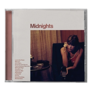 Taylor Swift - Midnights (Edited) (Blood Moon Cd) in der Gruppe CD / Pop-Rock bei Bengans Skivbutik AB (5539775)