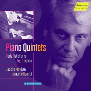 Jascha Nemtsov Asaello Quartett - Ornstein & Tishchenko: Klavierquint in der Gruppe CD bei Bengans Skivbutik AB (5539989)