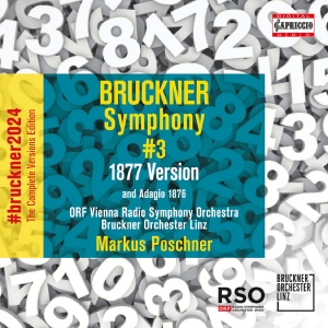 Orf Vienna Radio Symphony Orchestra - Bruckner: Symphony No. 3 (1877) Ad in der Gruppe UNSERE TIPPS / Freitagsveröffentlichungen / Fredag den 7:e Juni 2024 bei Bengans Skivbutik AB (5540011)