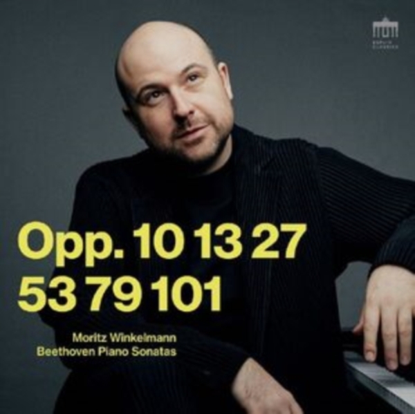 Moritz Winkelmann - Beethoven: Piano Sonatas, Opp. 10, in der Gruppe CD / Klassiskt bei Bengans Skivbutik AB (5540026)