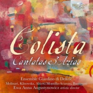Ensemble Giardino Di Delizie Ewa A - Colista: Cantatas & Arias in der Gruppe UNSERE TIPPS / Freitagsveröffentlichungen / Fredag den 7:e Juni 2024 bei Bengans Skivbutik AB (5540044)