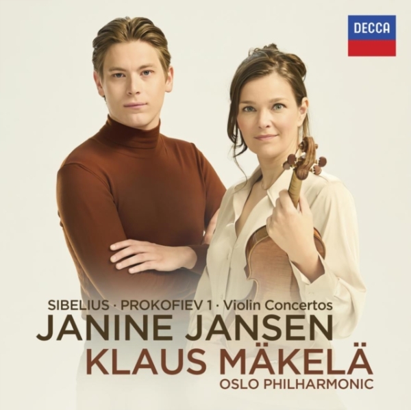 Janine Jansen Oslo Philharmonic Or - Sibelius: Violin Concerto Prokofie in der Gruppe CD bei Bengans Skivbutik AB (5540241)
