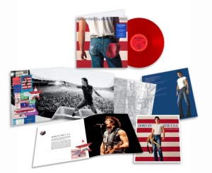 Springsteen Bruce - Born in the U.S.A. (40th Anniversary Edition) Red Vinyl in der Gruppe UNSERE TIPPS / Freitagsveröffentlichungen / Fredag den 14:e Juni 2024 bei Bengans Skivbutik AB (5540583)