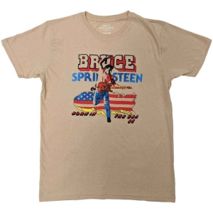 Bruce Springsteen - Born In The Usa '85 Uni Sand     (M) in der Gruppe MERCHANDISE / T-shirt / Pop-Rock bei Bengans Skivbutik AB (5540601)