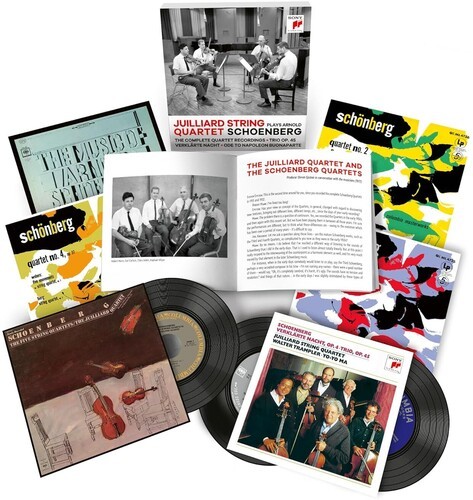 Juilliard String Quartet - The Juilliard String Quartet Plays Schoenberg in der Gruppe CD / Klassiskt bei Bengans Skivbutik AB (5540672)