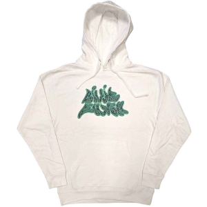 Billie Eilish - Graffiti Logo Uni Wht Hood:  S in der Gruppe MERCHANDISE / Kapuzenpullover / Pop-Rock bei Bengans Skivbutik AB (5541015r)