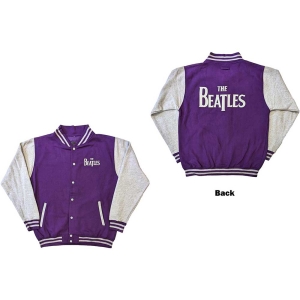 The Beatles - Drop T Logo Uni Purp/Grey Vj:  in der Gruppe MERCHANDISE / Merch / Pop-Rock bei Bengans Skivbutik AB (5541232r)