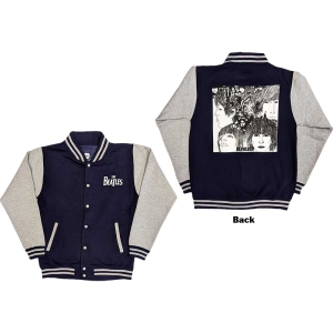 The Beatles - Revolver Uni Navy/Grey Vj:  in der Gruppe MERCHANDISE / Merch / Pop-Rock bei Bengans Skivbutik AB (5541233r)