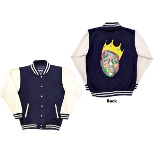 Biggie Smalls - Crown Uni Navy/Wht Vj:  in der Gruppe MERCHANDISE / Merch / Hip Hop-Rap bei Bengans Skivbutik AB (5541234r)