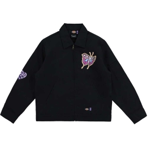 Olivia Rodrigo - Sour Dickies Uni Bl Zip Jacket:  in der Gruppe MERCHANDISE / Merch / Pop-Rock bei Bengans Skivbutik AB (5541246r)