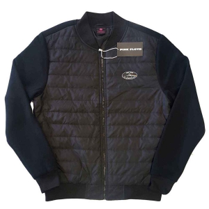 Pink Floyd - Dsotm Oval Uni Bl Quilted Jacket:  in der Gruppe MERCHANDISE / Merch / Pop-Rock bei Bengans Skivbutik AB (5541249r)