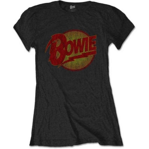 David Bowie - Vtge Diamond Dogs Logo Lady Bl    S in der Gruppe MERCHANDISE / T-shirt / Pop-Rock bei Bengans Skivbutik AB (5541414r)