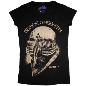 Black Sabbath - Us Tour 78 Skinny Fitting Lady Bl  1Xs in der Gruppe MERCHANDISE / T-shirt / Hårdrock bei Bengans Skivbutik AB (5541500r)