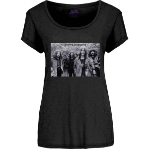 Black Sabbath - Group Shot Scoop Lady Bl    S in der Gruppe MERCHANDISE / T-shirt / Hårdrock bei Bengans Skivbutik AB (5541505r)