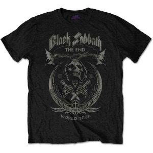 Black Sabbath - The End Mushroom Cloud Uni Bl    S in der Gruppe MERCHANDISE / T-shirt / Hårdrock bei Bengans Skivbutik AB (5541507r)