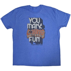 Fleetwood Mac - You Make Loving Fun Uni Blue  2Xl in der Gruppe MERCHANDISE / T-shirt / Pop-Rock bei Bengans Skivbutik AB (5541612)