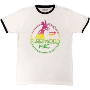 Fleetwood Mac - Penguin Ringer Uni Wht    S in der Gruppe MERCHANDISE / T-shirt / Pop-Rock bei Bengans Skivbutik AB (5541632r)
