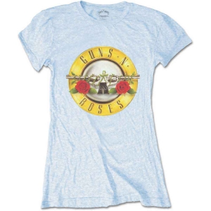 Guns N Roses - Classic Bullet Logo Skinny Lady Blue  1X in der Gruppe MERCHANDISE / T-shirt / Hårdrock bei Bengans Skivbutik AB (5542030)