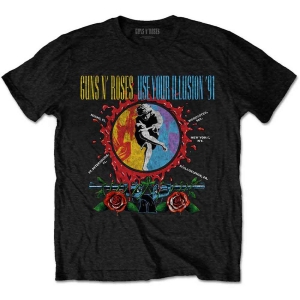 Guns N Roses - Uyi Circle Splat Uni Bl  2Xl in der Gruppe MERCHANDISE / T-shirt / Hårdrock bei Bengans Skivbutik AB (5542070)