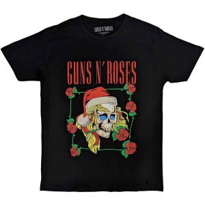 Guns N Roses - Holiday Skull Uni Bl (M) in der Gruppe MERCHANDISE / T-shirt / Heavy Metal bei Bengans Skivbutik AB (5542169)