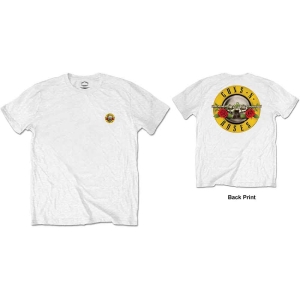 Guns N Roses - F&B Packaged Classic Logo Uni Wht    S in der Gruppe MERCHANDISE / T-shirt / Hårdrock bei Bengans Skivbutik AB (5542209r)