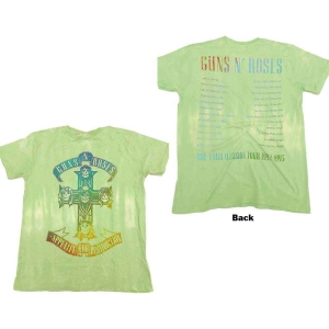 Guns N Roses - Gradient Uyi Tour Uni Green Dip-Dye    S in der Gruppe MERCHANDISE / T-shirt / Hårdrock bei Bengans Skivbutik AB (5542235r)