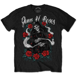 Guns N Roses - Roses Reaper Uni Bl    S in der Gruppe MERCHANDISE / T-shirt / Hårdrock bei Bengans Skivbutik AB (5542237r)