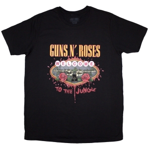 Guns N Roses - Welcome To The Jungle Lv Lady Bl    S in der Gruppe MERCHANDISE / T-shirt / Hårdrock bei Bengans Skivbutik AB (5542271r)