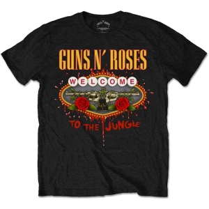 Guns N Roses - Welcome To The Jungle Lv Uni Bl    S in der Gruppe MERCHANDISE / T-shirt / Hårdrock bei Bengans Skivbutik AB (5542272r)