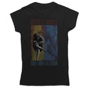 Guns N Roses - Use Your Illusion Lady Bl    S in der Gruppe MERCHANDISE / T-shirt / Hårdrock bei Bengans Skivbutik AB (5542290r)