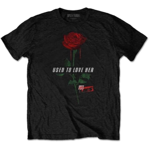 Guns N Roses - Used To Love Her Rose Uni Bl    S in der Gruppe MERCHANDISE / T-shirt / Hårdrock bei Bengans Skivbutik AB (5542293r)