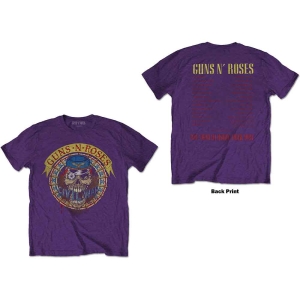 Guns N Roses - Skull Circle Uni Purp    L in der Gruppe MERCHANDISE / T-shirt / Hårdrock bei Bengans Skivbutik AB (5542303r)