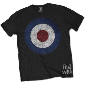 The Who - Target Distress Uni Bl    S in der Gruppe MERCHANDISE / T-shirt / Pop-Rock bei Bengans Skivbutik AB (5542585r)