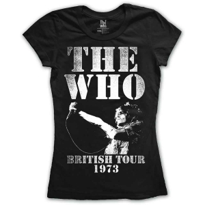 The Who - British Tour 1973 Lady Bl    S in der Gruppe MERCHANDISE / T-shirt / Pop-Rock bei Bengans Skivbutik AB (5542586r)