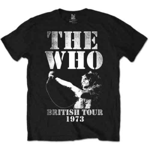 The Who - British Tour 1973 Uni Bl    S in der Gruppe MERCHANDISE / T-shirt / Pop-Rock bei Bengans Skivbutik AB (5542587r)