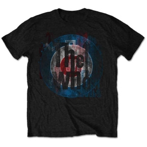 The Who - Target Texture Uni Bl    S in der Gruppe MERCHANDISE / T-shirt / Pop-Rock bei Bengans Skivbutik AB (5542595r)