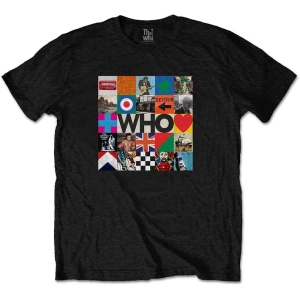 The Who - 5X5 Blocks Uni Bl    S in der Gruppe MERCHANDISE / T-shirt / Pop-Rock bei Bengans Skivbutik AB (5542607r)