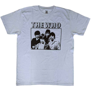 The Who - Band Photo Frame Uni Blue    S in der Gruppe MERCHANDISE / T-shirt / Pop-Rock bei Bengans Skivbutik AB (5542616r)