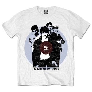 The Who - Packaged Maximum R&B Uni Wht    S in der Gruppe MERCHANDISE / T-shirt / Pop-Rock bei Bengans Skivbutik AB (5542619r)