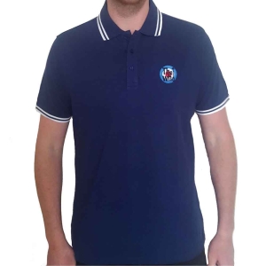 The Who - Target Logo Uni Navy Piké:  in der Gruppe MERCHANDISE / T-shirt / Pop-Rock bei Bengans Skivbutik AB (5542831r)