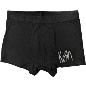 Korn - Logo Uni Bl Boxers:  in der Gruppe MERCHANDISE / Merch / Hårdrock bei Bengans Skivbutik AB (5542954r)