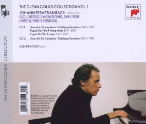Gould Glenn - Plays Bach: Goldberg Variations 1955 & 1981 (2CD) in der Gruppe CD / Klassiskt,Övrigt bei Bengans Skivbutik AB (554316)