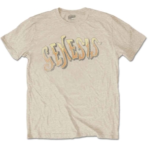 Genesis - Vintage Logo - Golden Uni Sand  2Xl in der Gruppe MERCHANDISE / T-shirt / Pop-Rock bei Bengans Skivbutik AB (5543340)