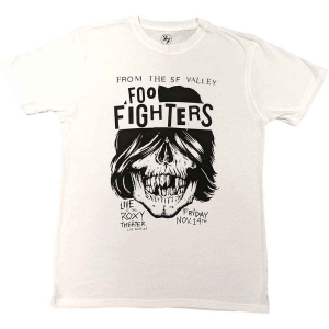Foo Fighters - Roxy Flyer Uni Wht (L) in der Gruppe -Start Tshirt bei Bengans Skivbutik AB (5543786)