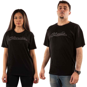 Blondie - Logo Diamante Uni Bl  in der Gruppe MERCHANDISE / T-shirt / Pop-Rock bei Bengans Skivbutik AB (5543869r)