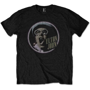 Elton John - Circle Uni Bl  in der Gruppe MERCHANDISE / T-shirt / Pop-Rock bei Bengans Skivbutik AB (5543911r)