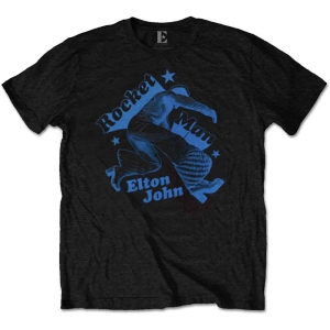 Elton John - Rocketman Jump Uni Bl  in der Gruppe MERCHANDISE / T-shirt / Pop-Rock bei Bengans Skivbutik AB (5543916r)