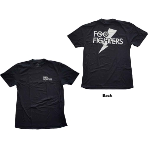 Foo Fighters - Flash Logo Uni Bl  in der Gruppe MERCHANDISE / T-shirt / Pop-Rock bei Bengans Skivbutik AB (5543952r)